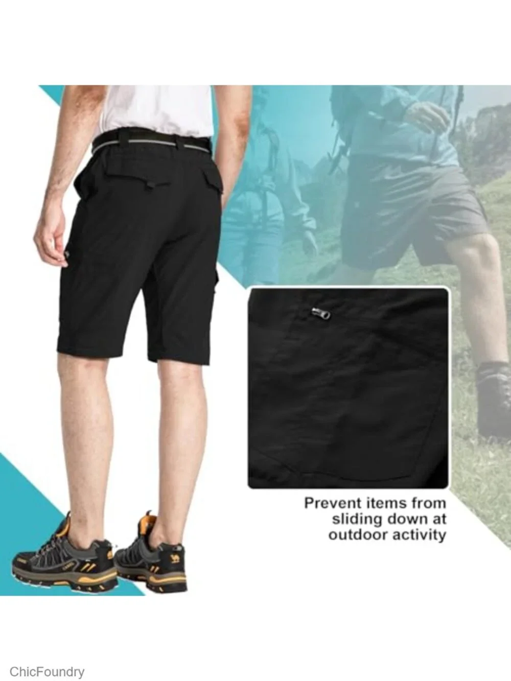 Convertible Hiking Pants Lightweight Quick Dry Zip Off Cargo Pants